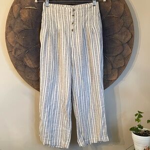Sincerely Jules Linen Blend Pants